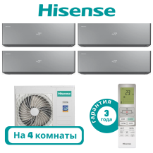 фото Hisense AMW4-36U4RAA/AS-10UW4RXVQH00AG(B)x2/AS-13UW4RXVQH01G(B)x2