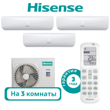 фото Hisense AMW3-24U4RJC/AMS-09UW4RMRKB00x2/AMS-18UW4RXSKB01