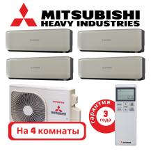 фото Mitsubishi Heavy SCM71ZS-WT/SRK20ZS-WTx4