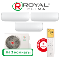 фото Royal Clima 4TFM-32HN/RCI-PFF09HN/RCI-PFF12HNx2