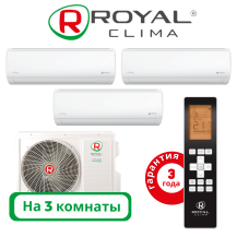 фото Royal Clima 4RMX-36HN/RCI-TMN09HNx2/RCI-TM18HN