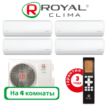 фото Royal Clima 5RMN-42HN/RCI-TMN09HNx3/RCI-TMN12HN