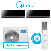 фото Комплект мульти сплит системы Midea серии PERSONA на 2 комнаты