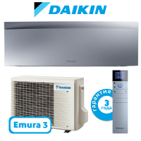 фото Daikin серия EMURA матово-серебристого цвета