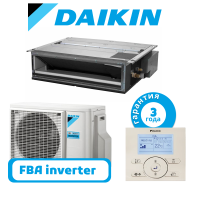 фото Daikin серия средненапорных канальных кондиционеров FBA inverter