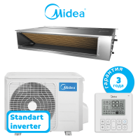 фото Midea серия средненапорных канальных кондиционеров Inverter