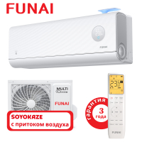 фото FUNAI серия SOYOKAZE Inverter с притоком свежего воздуха 2025